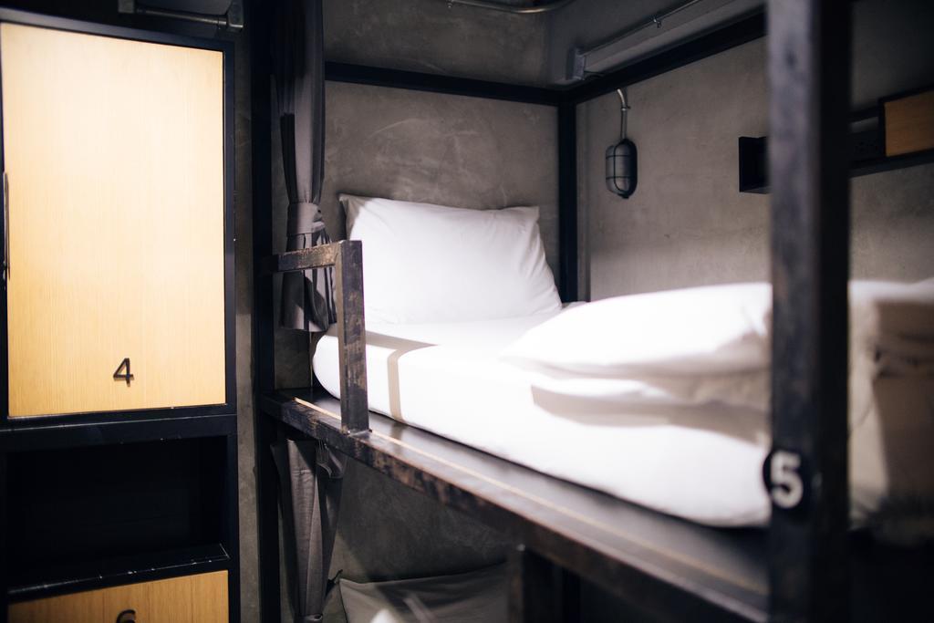 Bed Station Hostel Ratchthewi Bangkok Kültér fotó