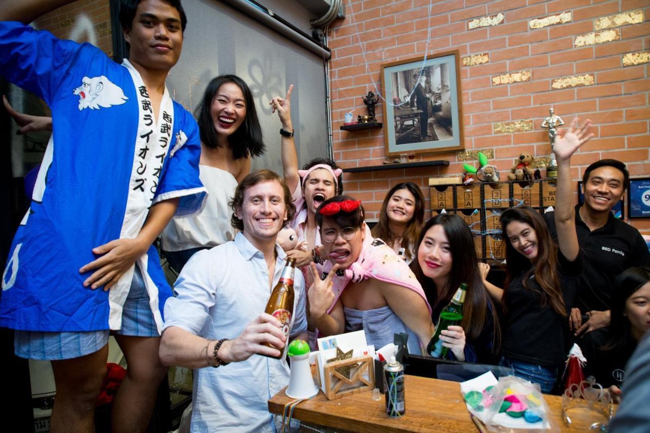 Bed Station Hostel Ratchthewi Bangkok Kültér fotó